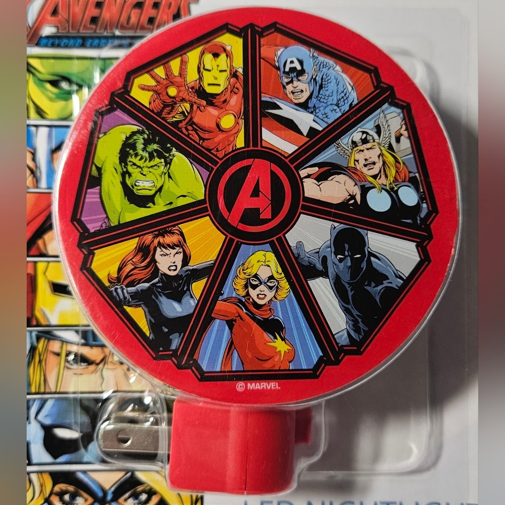Marvel Avengers LED Night Light | NEW